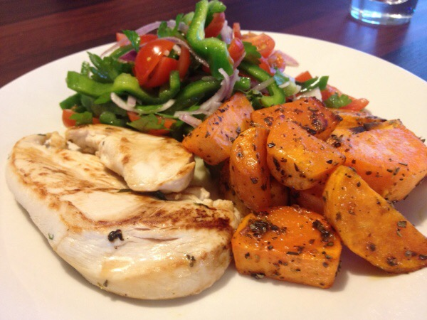 Ejemplo de que comer después de entrenar